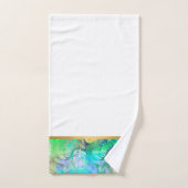 JOUR LUMINEUX TROPICAL GOLD SALLE DE BAINS (Serviette à main)