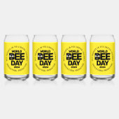 Jour mondial de l'abeille Pollinateur noir jaune (Dos)