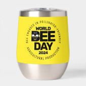 Jour mondial de l'abeille Pollinateur noir jaune (Avant)