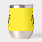 Jour mondial de l'abeille Pollinateur noir jaune (Gauche)