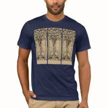 Jour nénuphar art pointillisé sur t-shirt