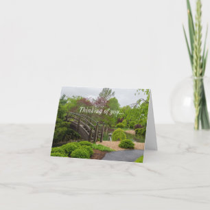 Jour Nuageux Promenade Jardin Penser À Votre Carte