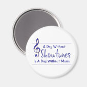 Jour sans Showtunes Magnet (Recto/Verso)