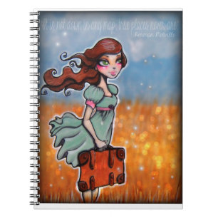 Journaal Inspirerend laptop voor reizen Notitieboek