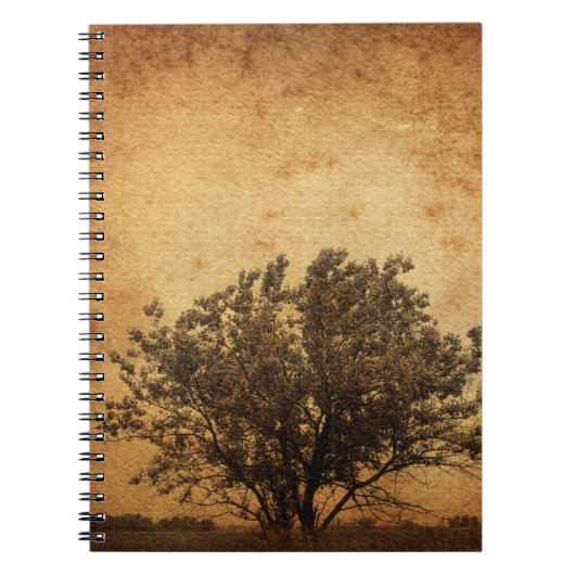journaalboomboekje met achtergrond notitieboek (Voorkant)