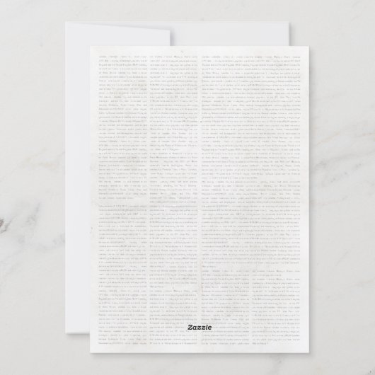 Journal 21e anniversaire Invitation avec programme (Dos)