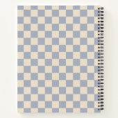 Journal à carreaux de gratitude (Dos)