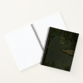 Journal à l'aspect velours moussu avec prose et po (Intérieur)