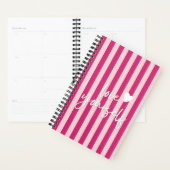 Journal à l'Esthétique Rose, Cahier Spirale d'Amou (Devant avec enveloppe)