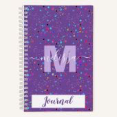 Journal à monogramme personnalisé (Recto)