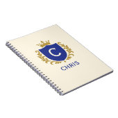Journal à monogramme Royal Crest (Côté Droit)
