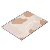 Journal à motif abstrait pour notes et planificati (Côté gauche)