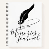 Journal à plume personnalisée (Devant)