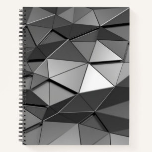 Journal à puces gris-bas-polis / Carnet à nappes