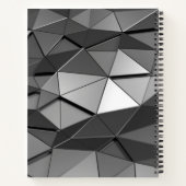 Journal à puces gris-bas-polis / Carnet à nappes (Dos)