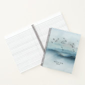 Journal à reliure spirale Sois ici maintenant (Intérieur)