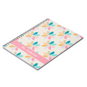 Journal à roue pastel pour notes et idées (Côté gauche)