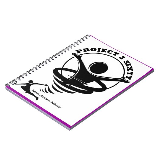 Journal à spirale de Project3Sixty (Côté gauche)