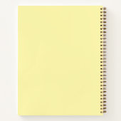 Journal à spirale Énergie de Fille Douce Esthétiqu (Dos)