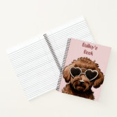 Journal à spirale pour chiots chiens de compagnie (Intérieur)