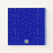 Journal Abstrait de la mosaïque bleue (Dos)