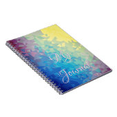 Journal Abstrait moderne coloré (Côté Droit)