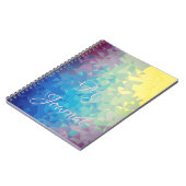 Journal Abstrait moderne coloré (Côté gauche)