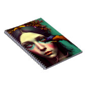 Journal Abstrait moderne de filles colorées (Côté Droit)