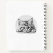 Journal Amoureux des chats Cute Kitten personnalis (Dos)
