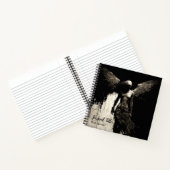 Journal Ange Déchu — Nom & Titre Personnalisés (Intérieur)