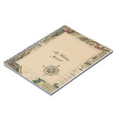 Journal antique de mariage de carte de Vieux Monde (Côté gauche)