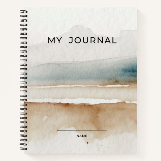 Journal aquarelle (Devant)