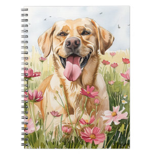 Journal aquarelle Labrador Retriever