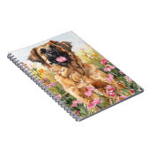 Journal aquarelle Leonberger (Côté Droit)