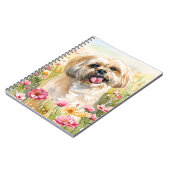 Journal aquarelle Lhassa Apso (Côté gauche)