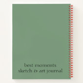 Journal Art Sketchbook Women with Roses-Wreath V01 (Dos)