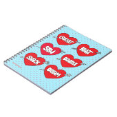 Journal astucieux bleu de Twinkie Chan (Côté gauche)