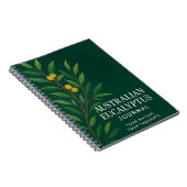 Journal Australien sur l'Eucalyptus : Notes Inspir (Côté Droit)