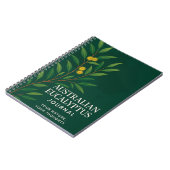 Journal Australien sur l'Eucalyptus : Notes Inspir (Côté gauche)