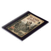 Journal avec couverture de livre vintage factice ' (Côté gauche)