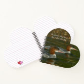 Journal avec Merganser Ducks dans les Adirondacks (Intérieur)