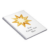 Journal Baha'i 6,5 po x 8,75 po (Côté Droit)