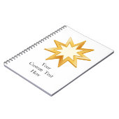 Journal Baha'i 6,5 po x 8,75 po (Côté gauche)