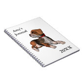 Journal beagle - avec nom/année (Côté Droit)