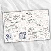 Journal Bébé Bientôt Grossesse Faire-part