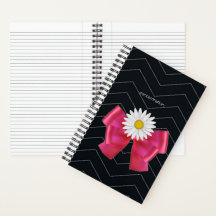 Journal, black chevron journal, cadeaujournaal