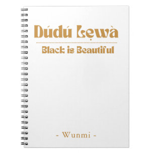 Journal Black Is Beautiful — Cadeau pour Elle