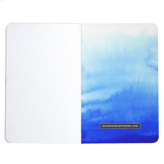 Journal bleu d'Ombre (Intérieur Dos)