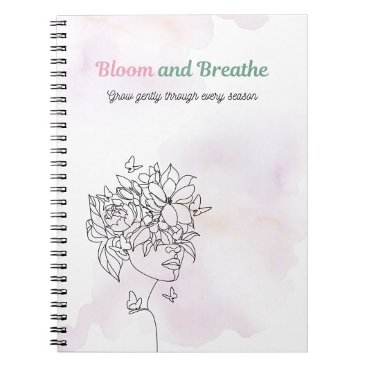 Journal Bloom and Breathe (Devant)