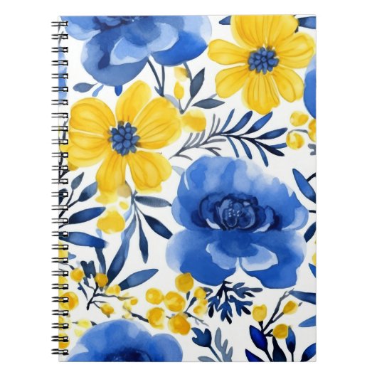 Journal Blue Bloom (Devant)